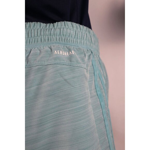 Adidas Women's Aeroready Light Blue Athletic Shorts‎ Size Medium - Picture 4 of 8